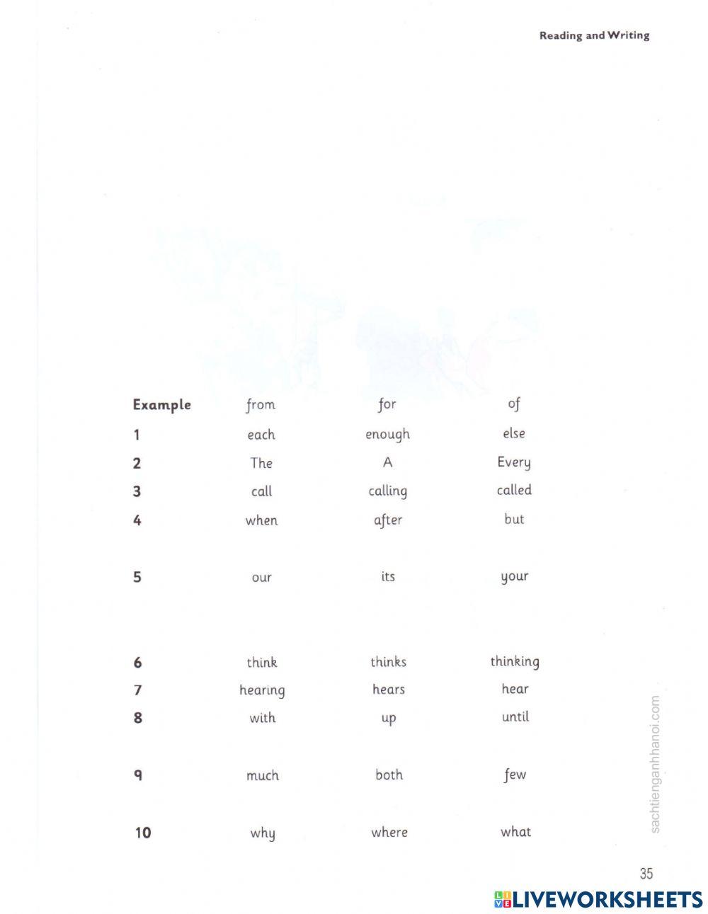 Flyers 1 reading test 2