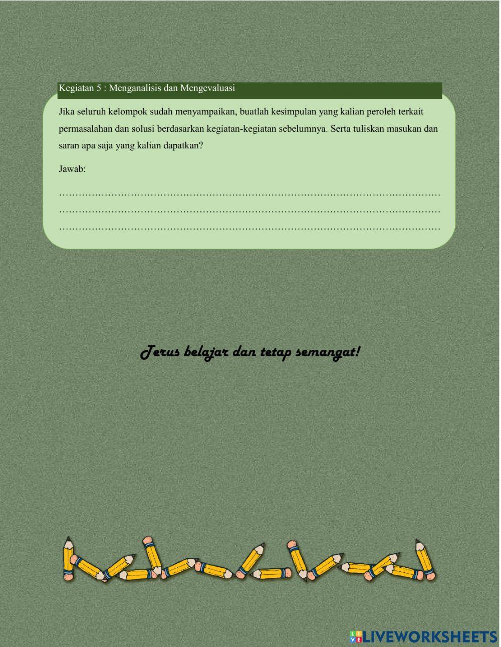 Sistem Persamaan Linear Dua Variabel (SPLDV)