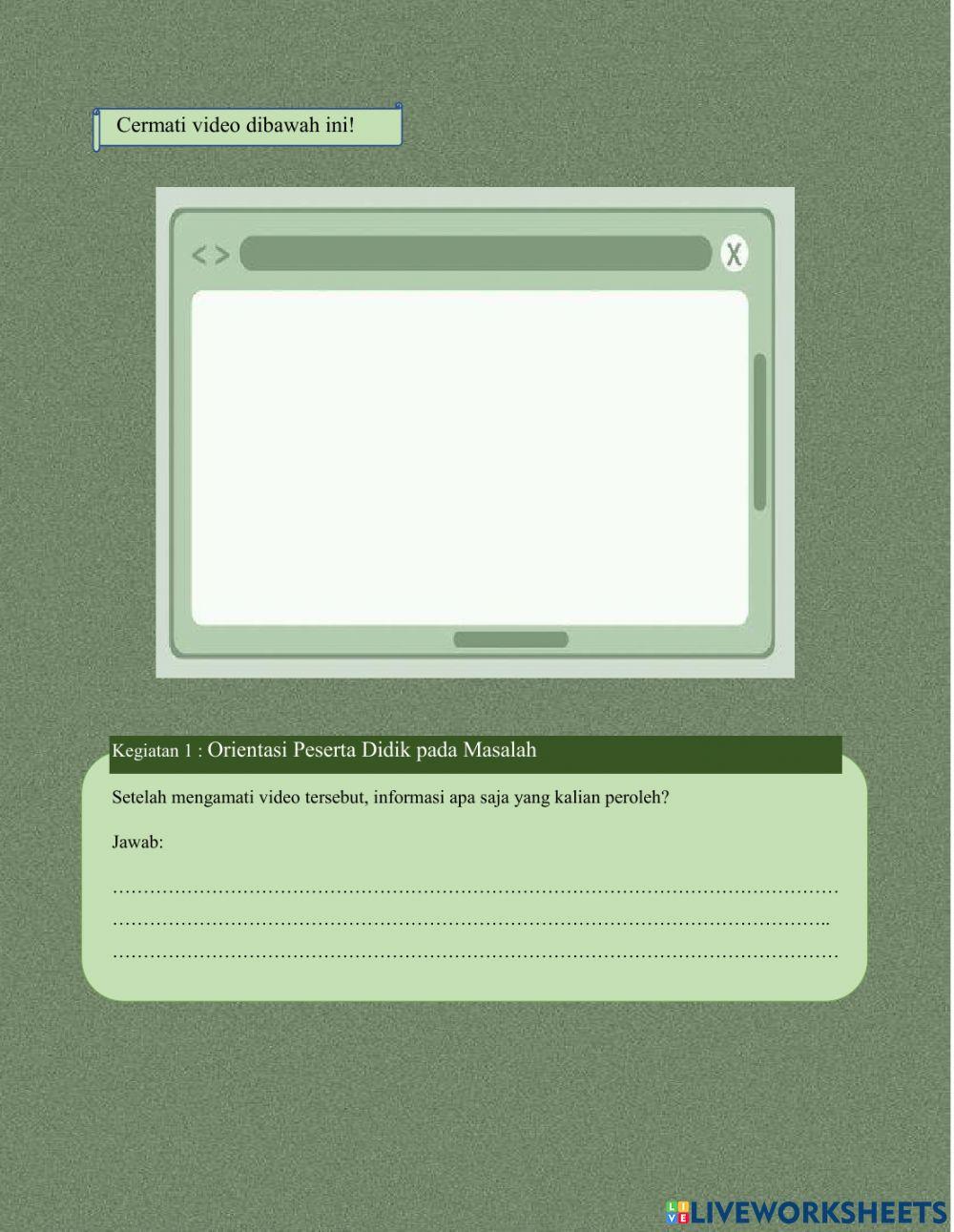 Sistem Persamaan Linear Dua Variabel