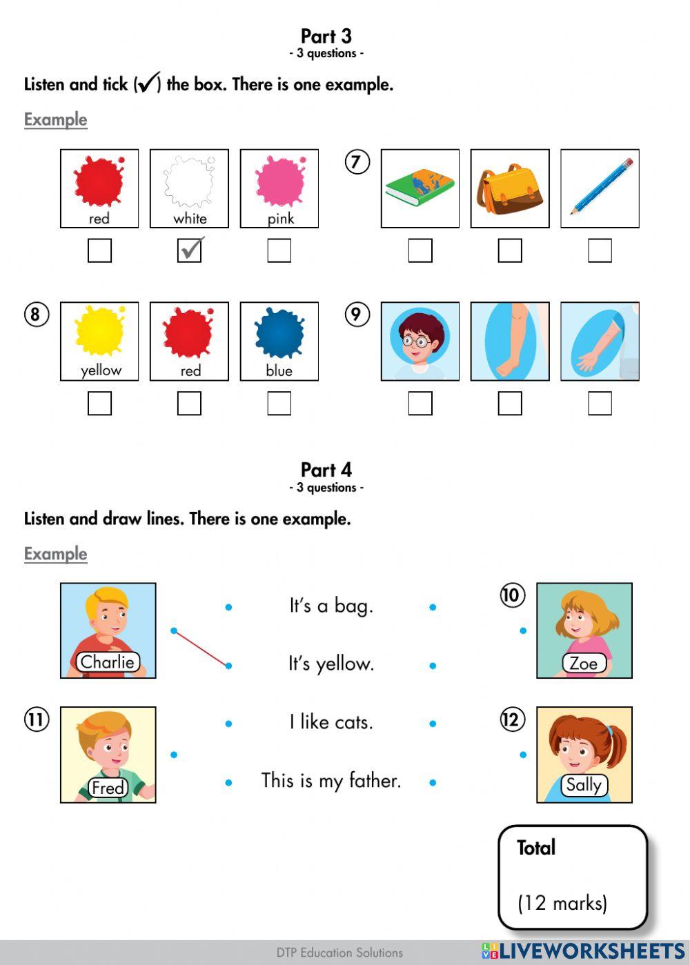 SMART START GRADE 1 TERM 1 TEST