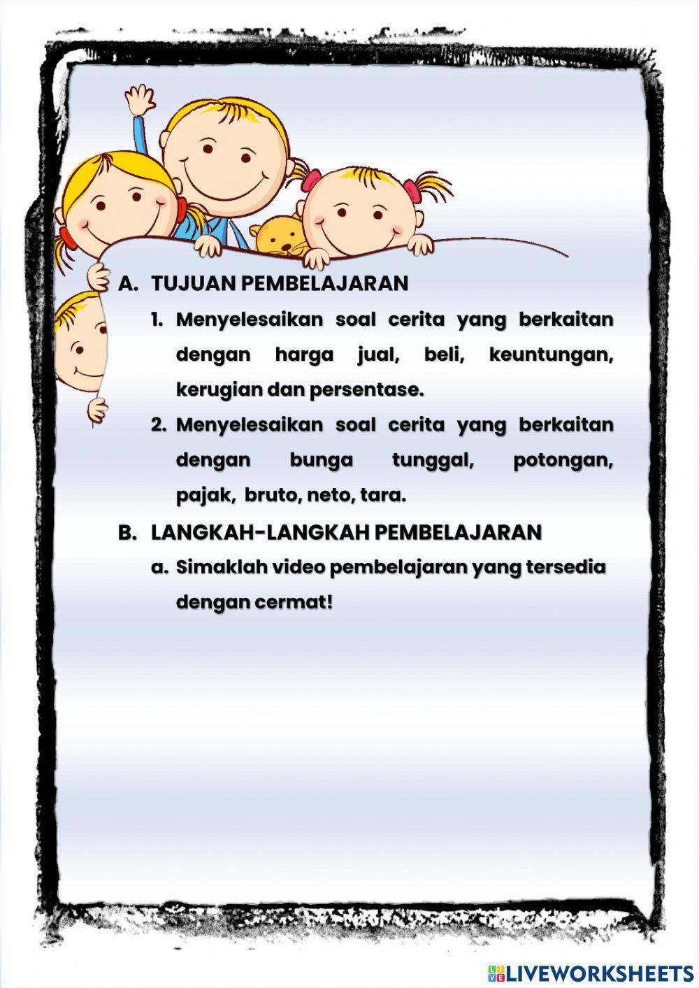 Tuayu Chandy Pradha-Aritmatika Sosial