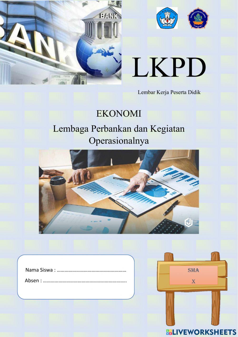 LKPD Materi Lembaga Keuangan