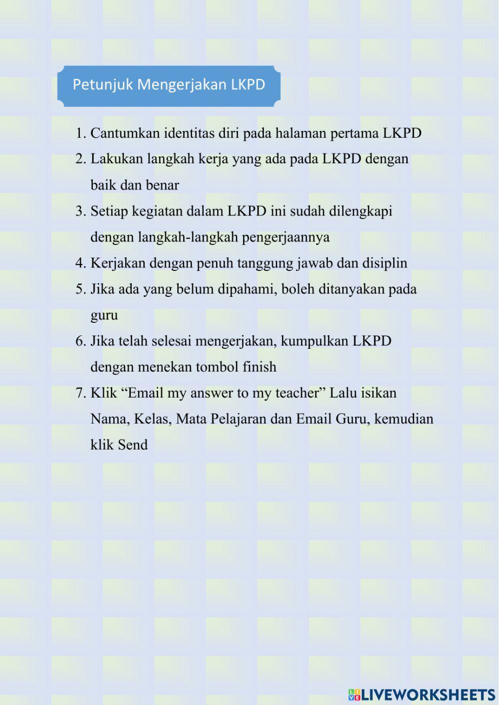 LKPD Materi Lembaga Keuangan