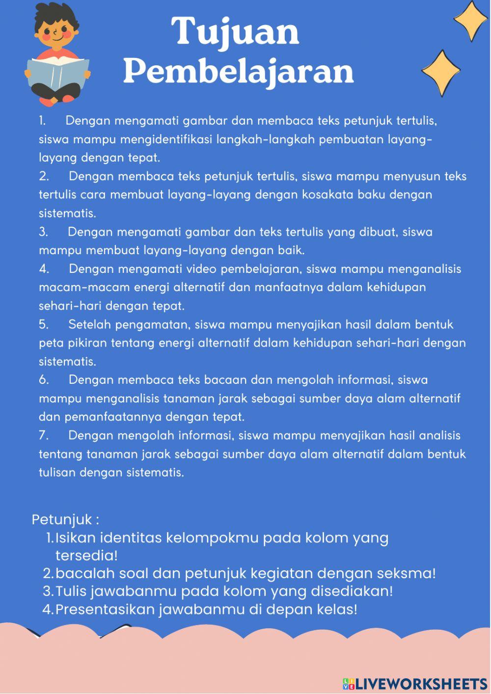 LKPD Tema 2 Selalu Berhemat Energi