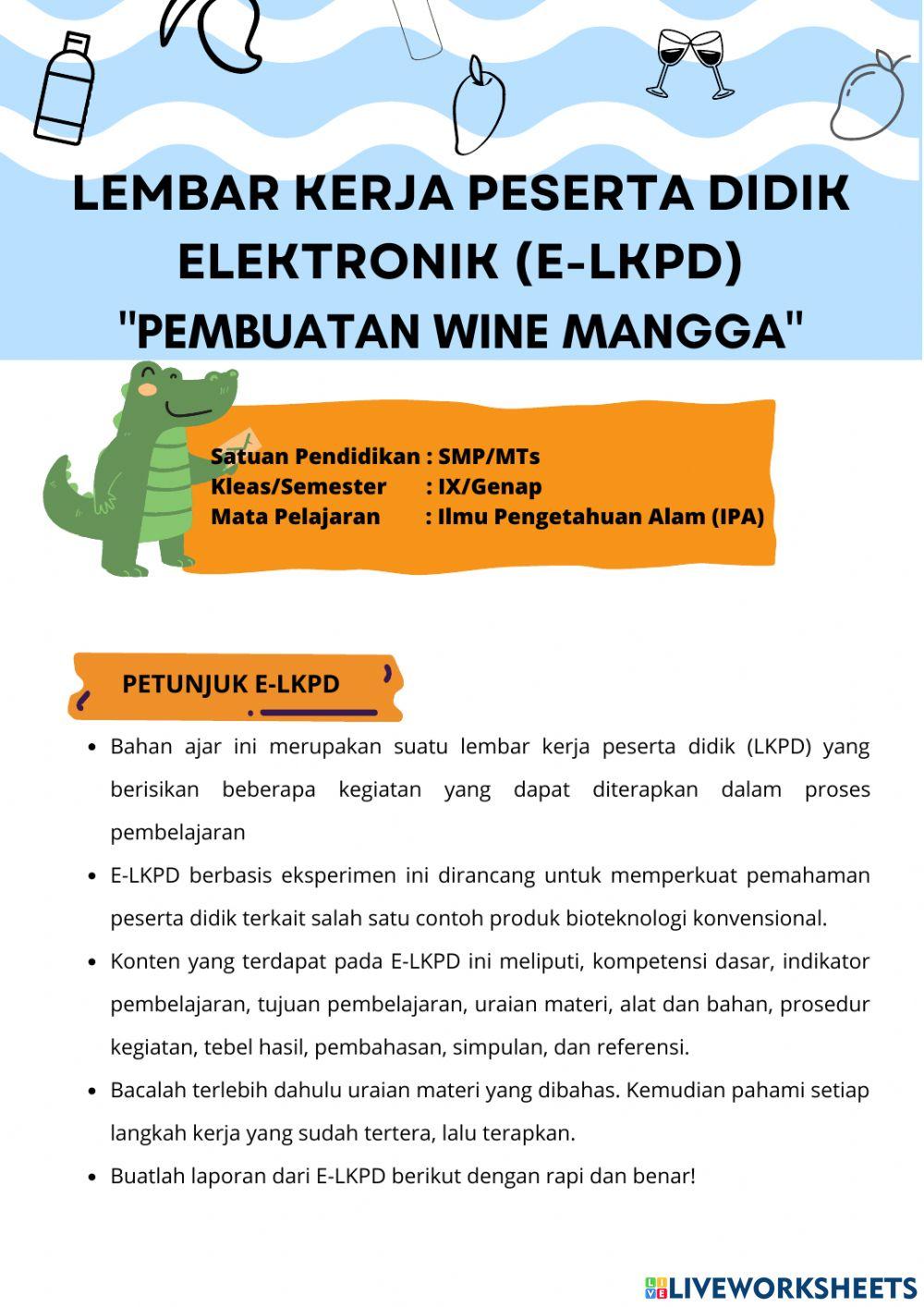 E-lkpd bioteknologi