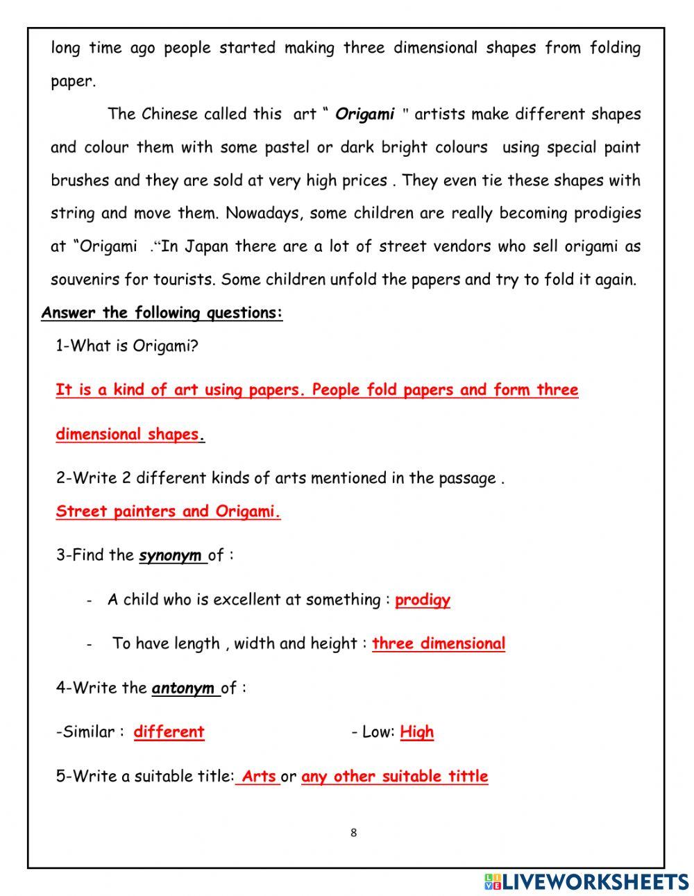 G4 Sample Test    Grade (4)