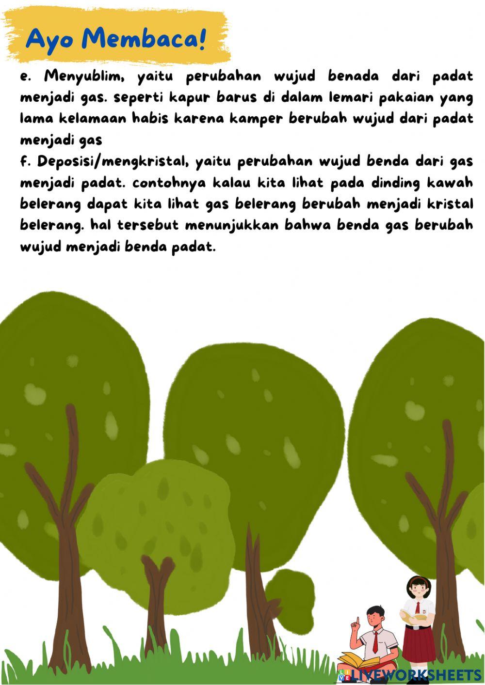 Perubahan wujud zat (2)