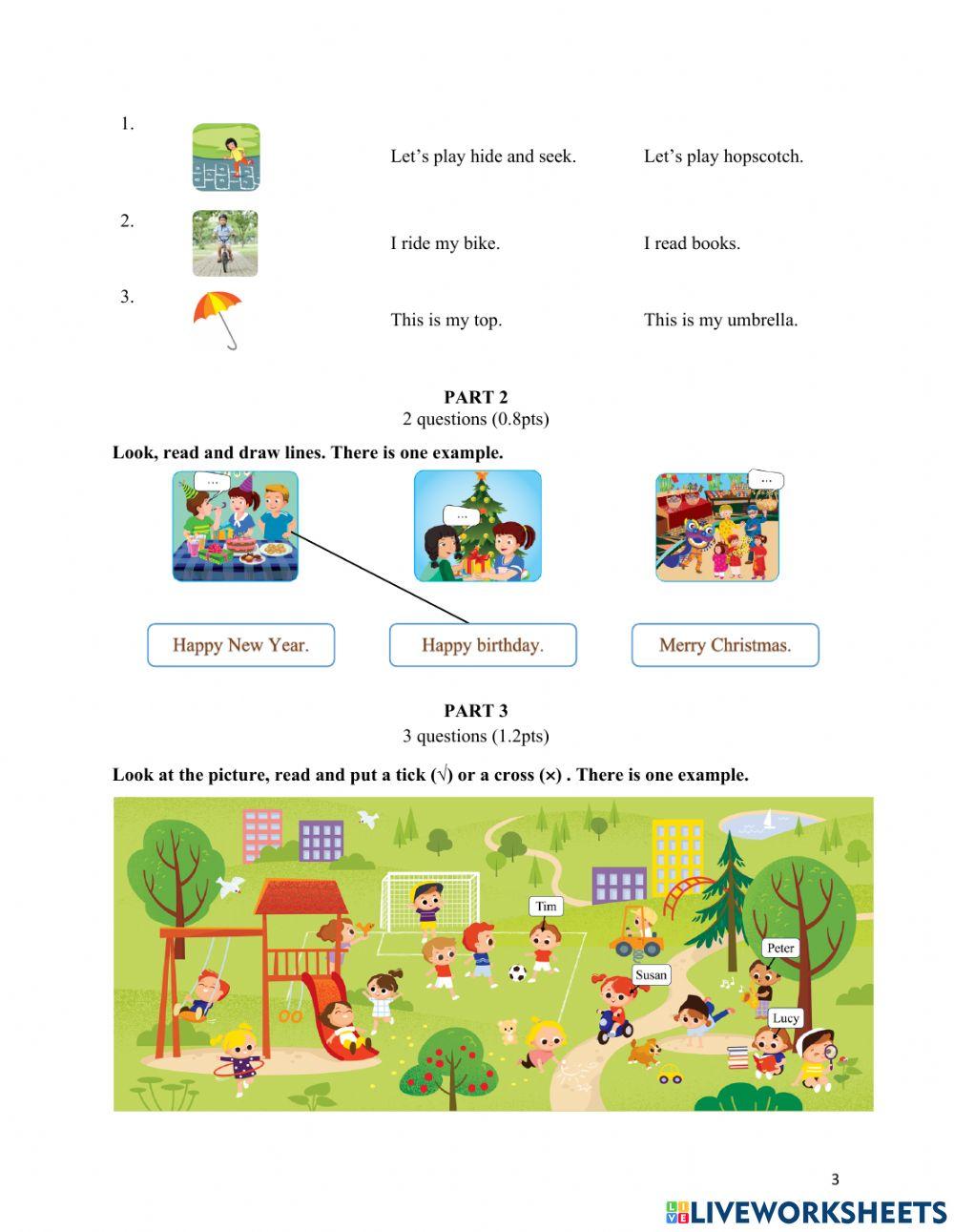 Smart start 2 unit 5 test