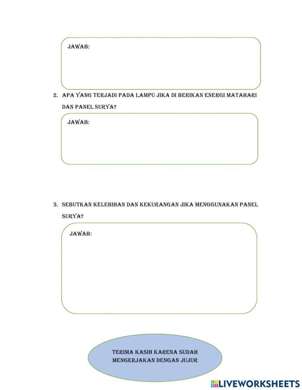 Mengubah energi gerak, air, surya, dan uap menjadi listrik