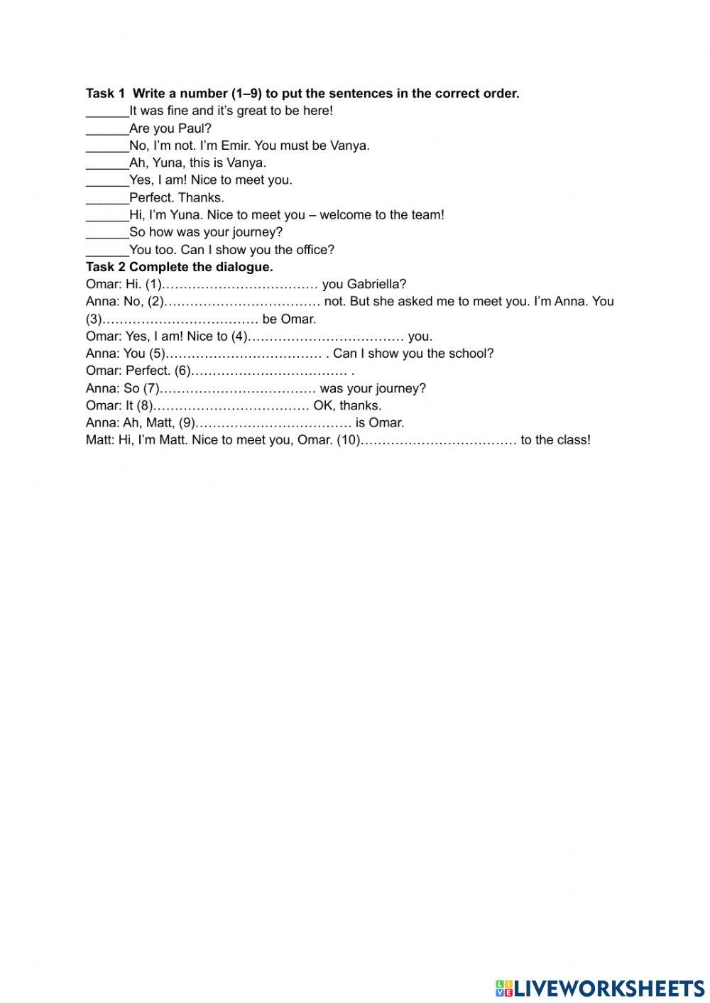 Meeting People 5372929 Lanabobynych Live Worksheets Meeting People 5372929 Lanabobynych Live Worksheets
