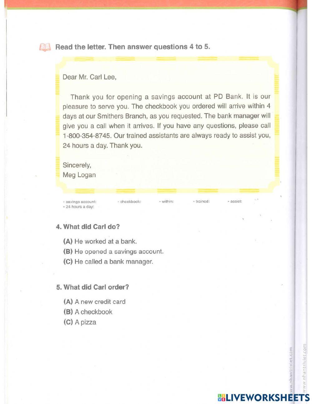 Toelf step 2 book 1 unit 4