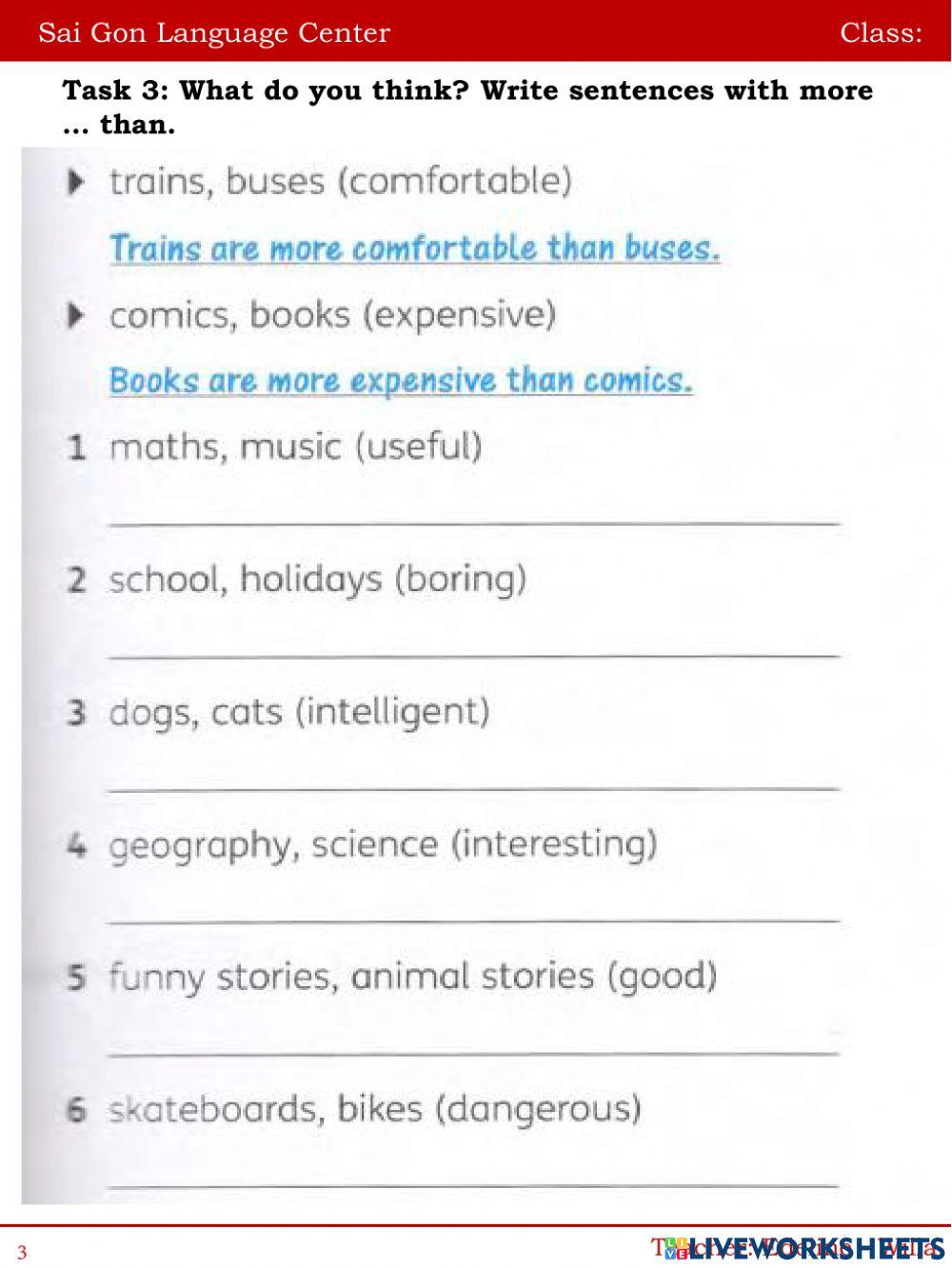 Look at the animals!