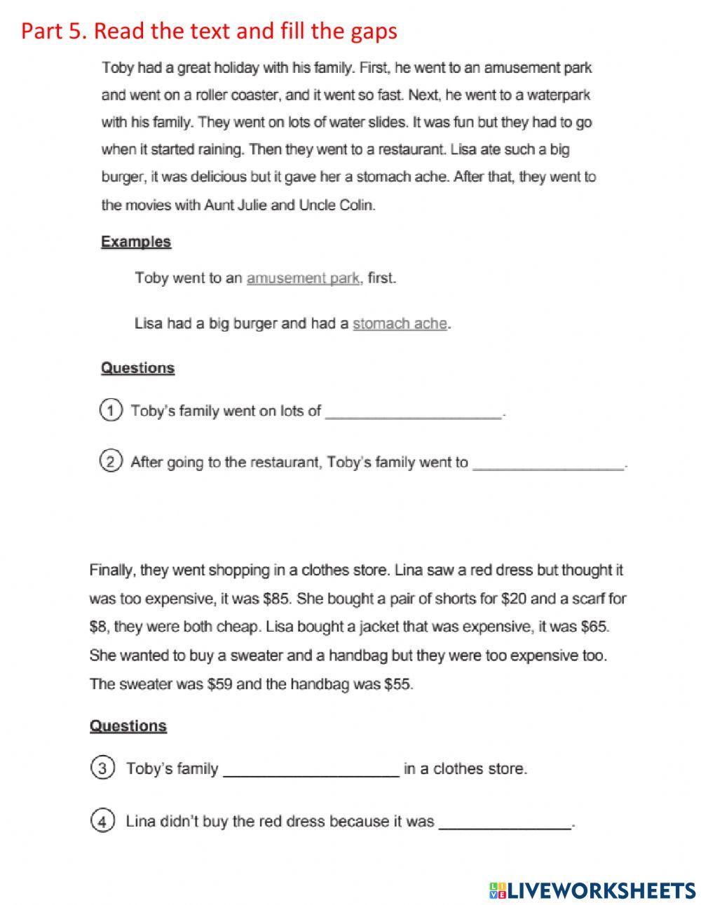 Smart start 5 - Mid Term Test - DTP