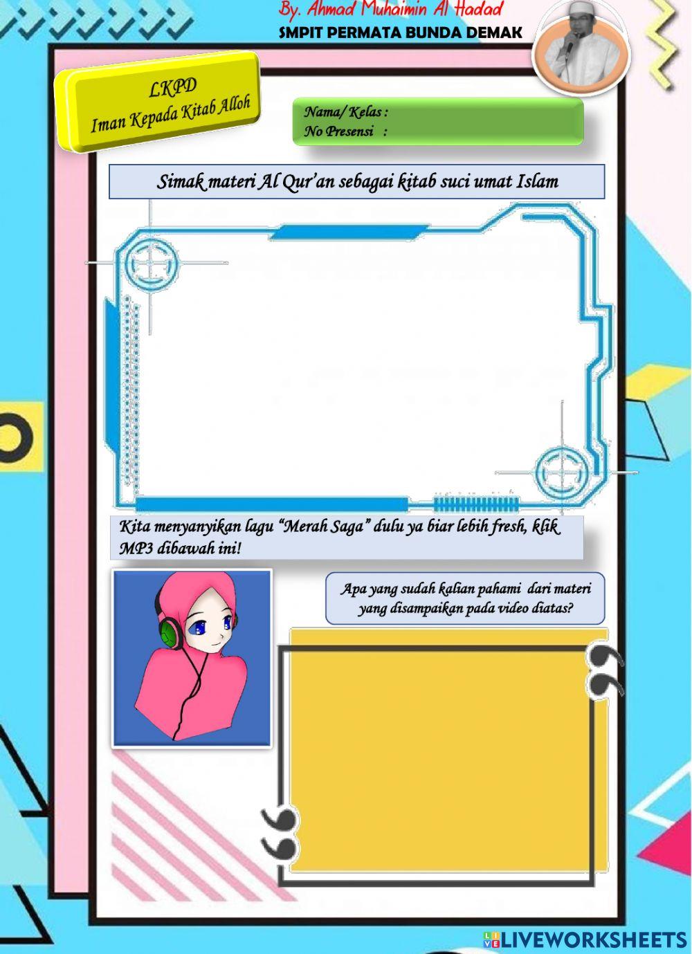 Lkpd iman kepada kitab alloh