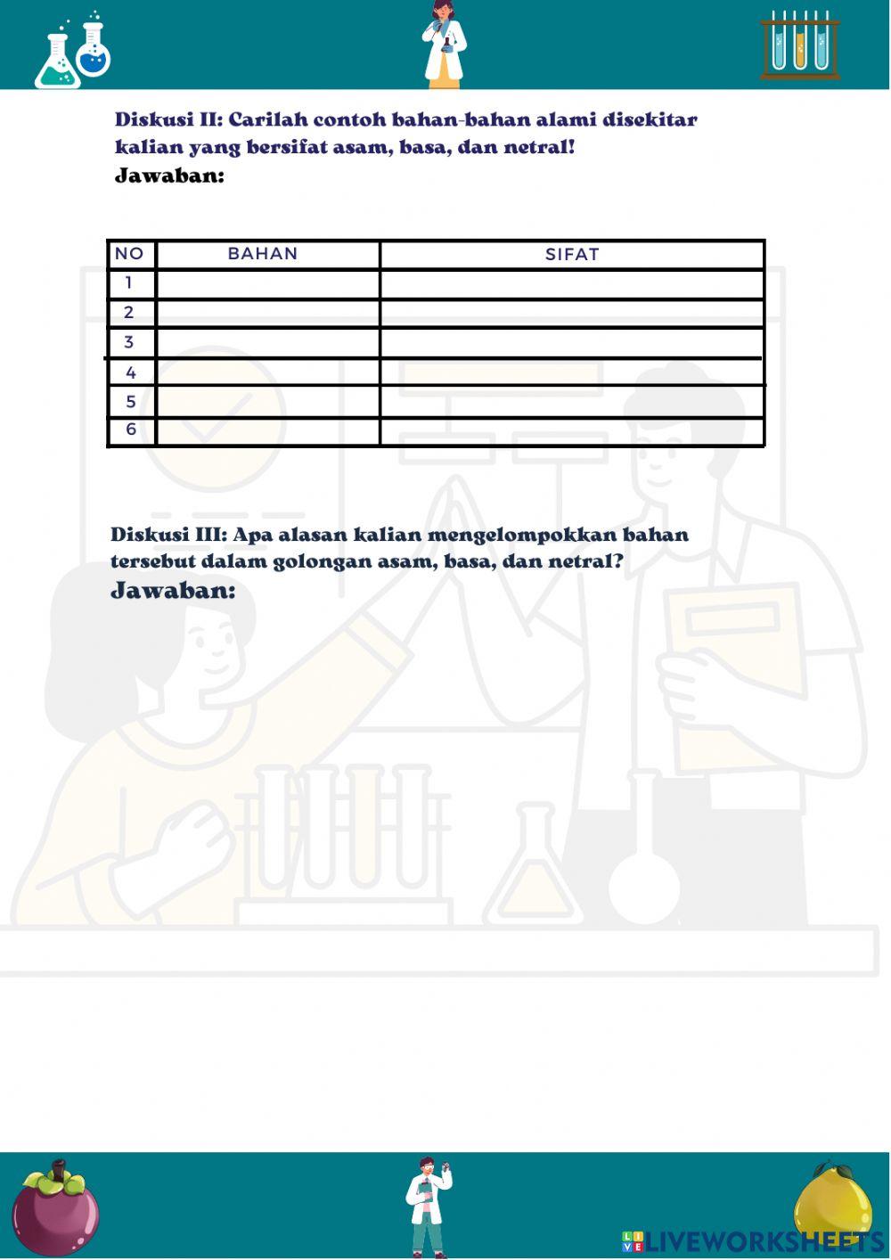 Lkpd asam basa berbasis green chemistry ii