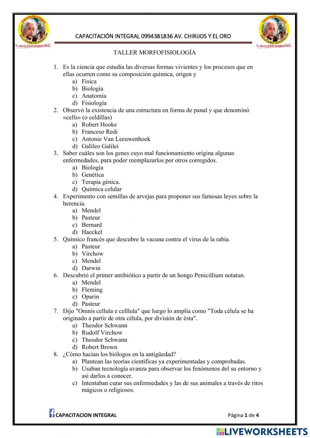 Historia de la Biología