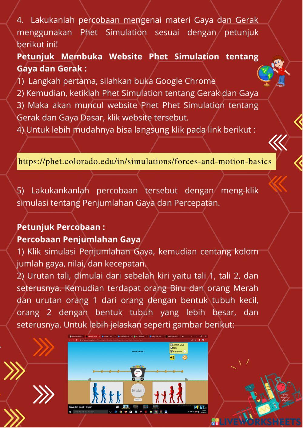 Gaya dan Gerak Dasar