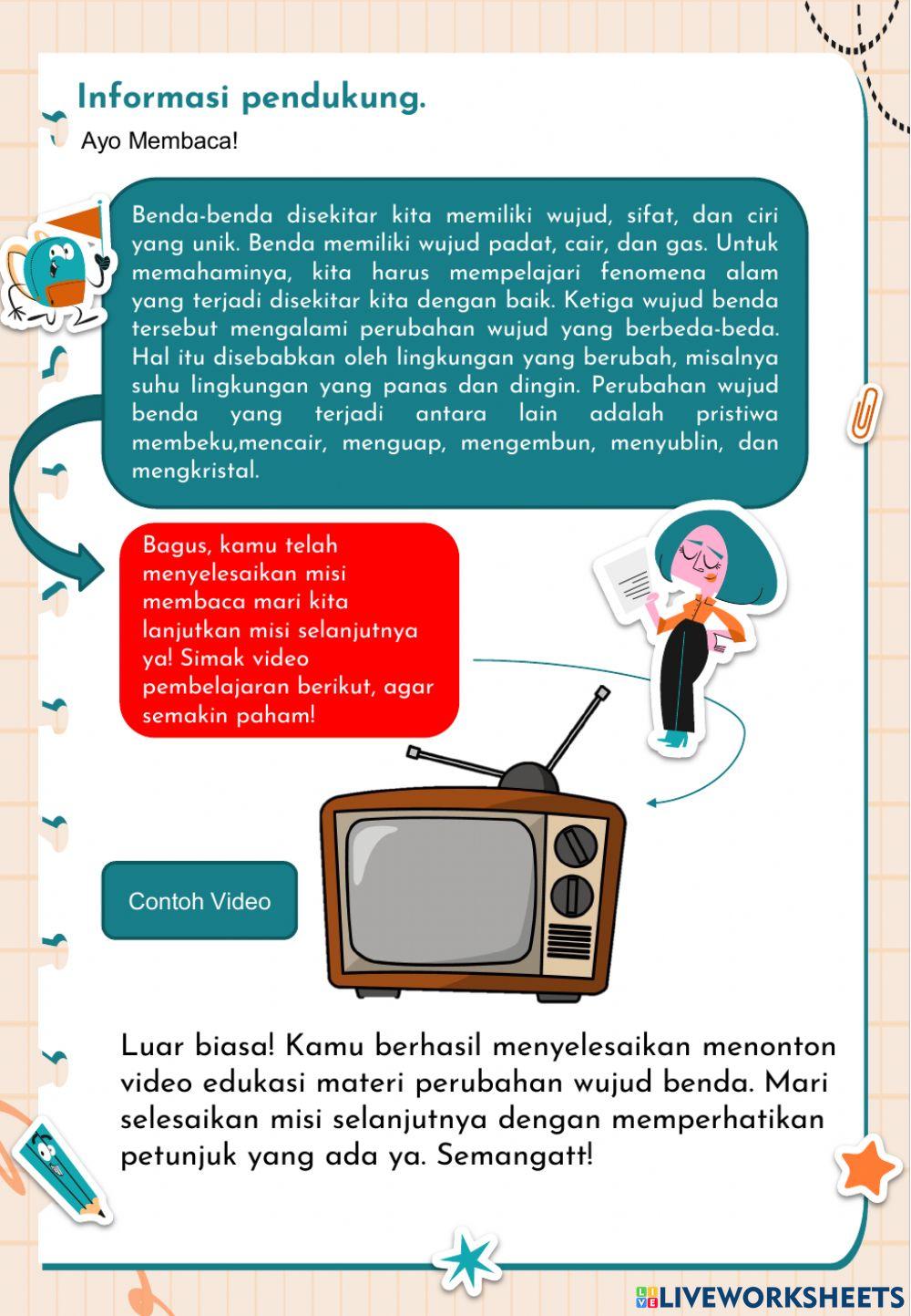 Perubahan Wujud Benda