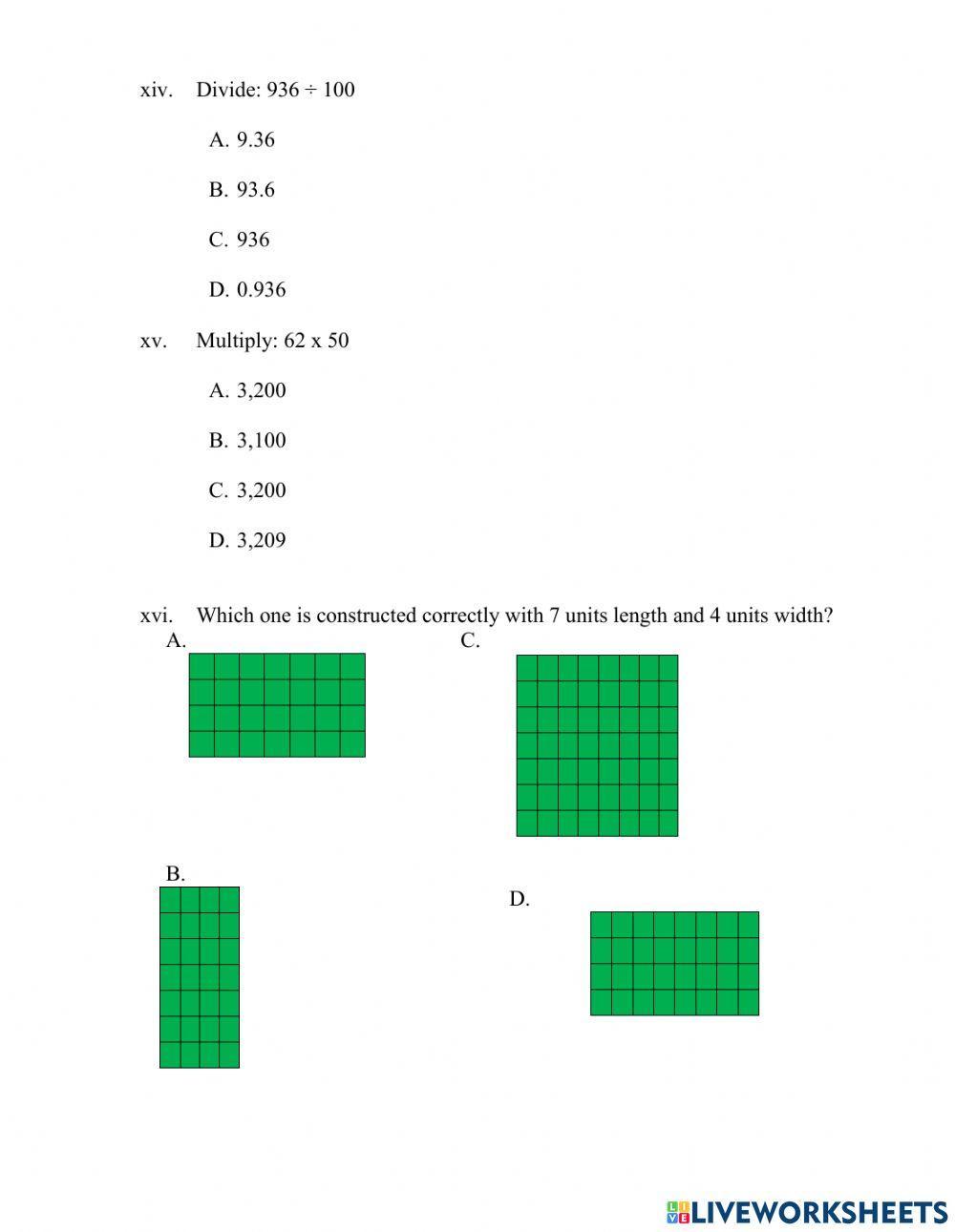 Assessment on strand B