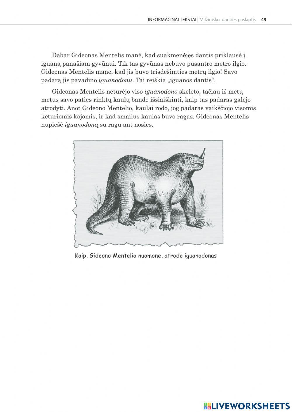 Milzinisko danties paslaptis