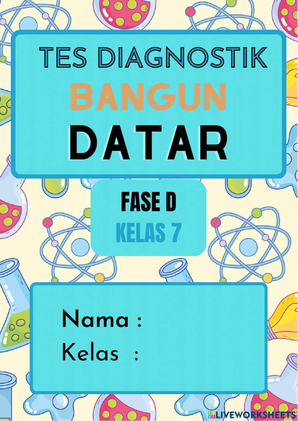 Tes diagnostik Bangun Datar