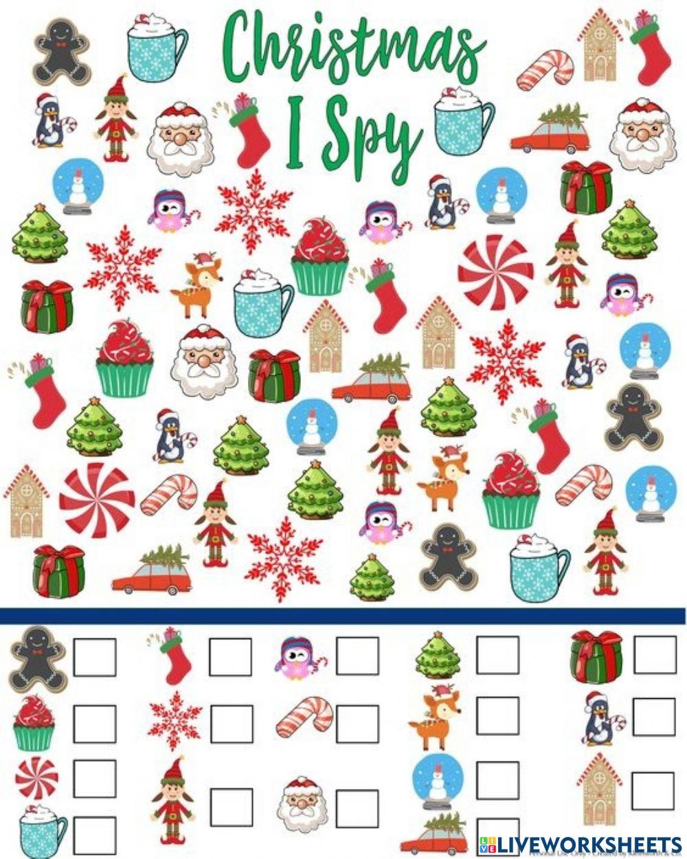 Chistmas I spy
