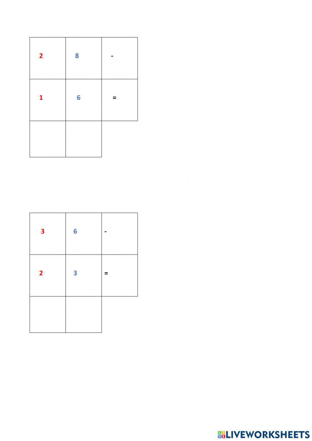 Operazioni in colonna