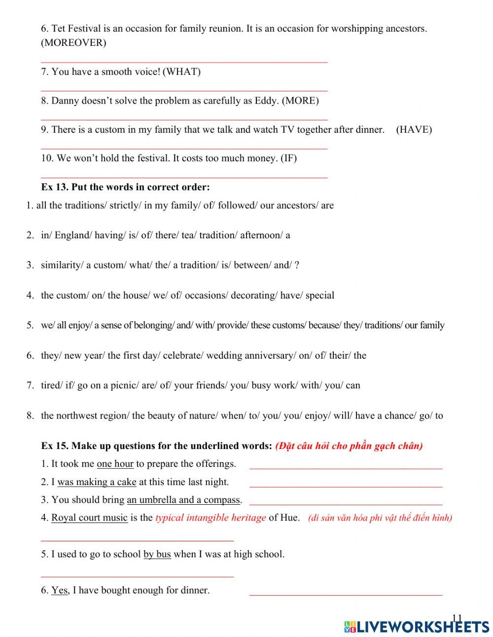 Reading and writing -g8