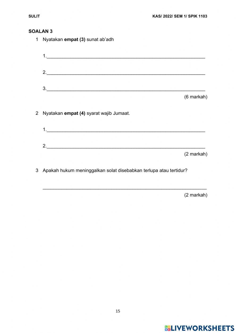 Final feqah 1 dis 2022 bah b set 1