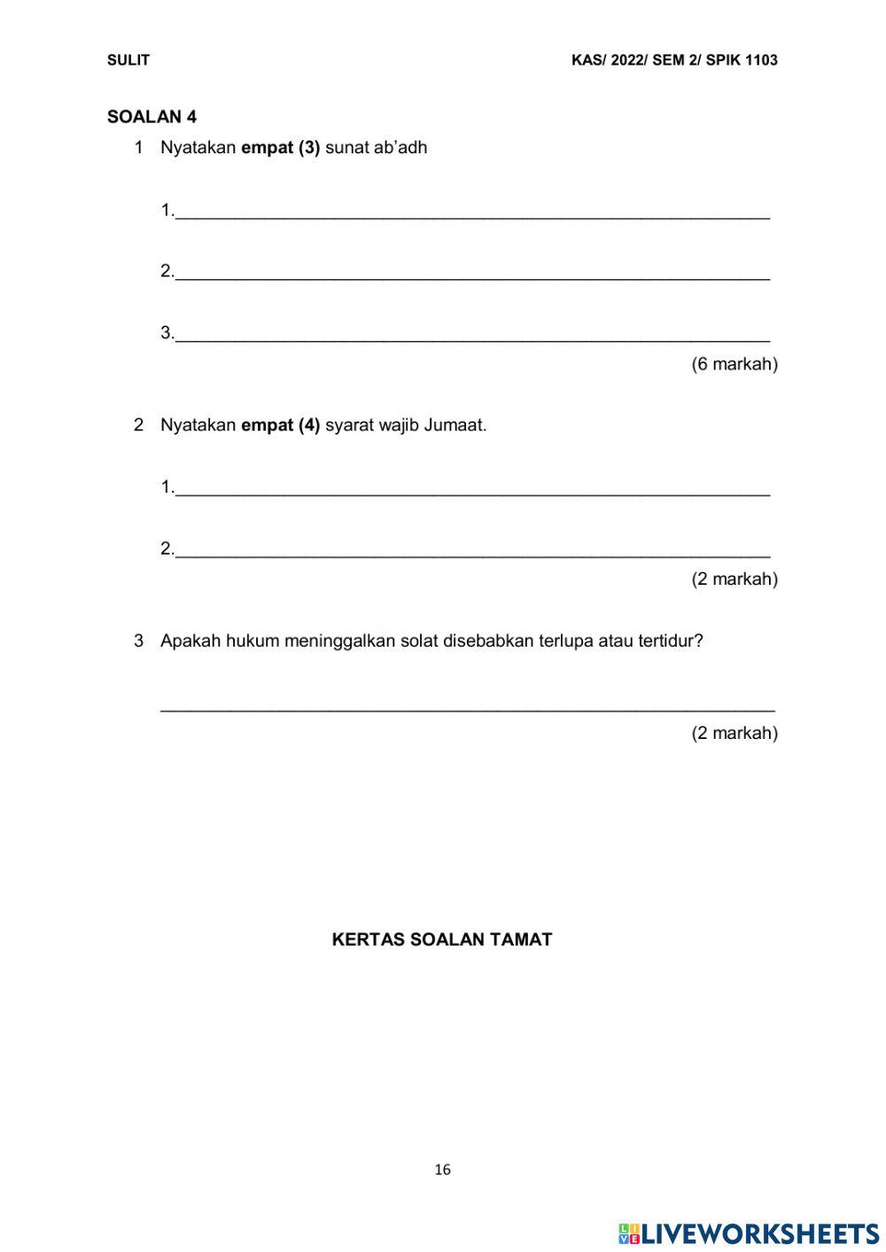 Final feqah 1 dis 2022 bah b set 2