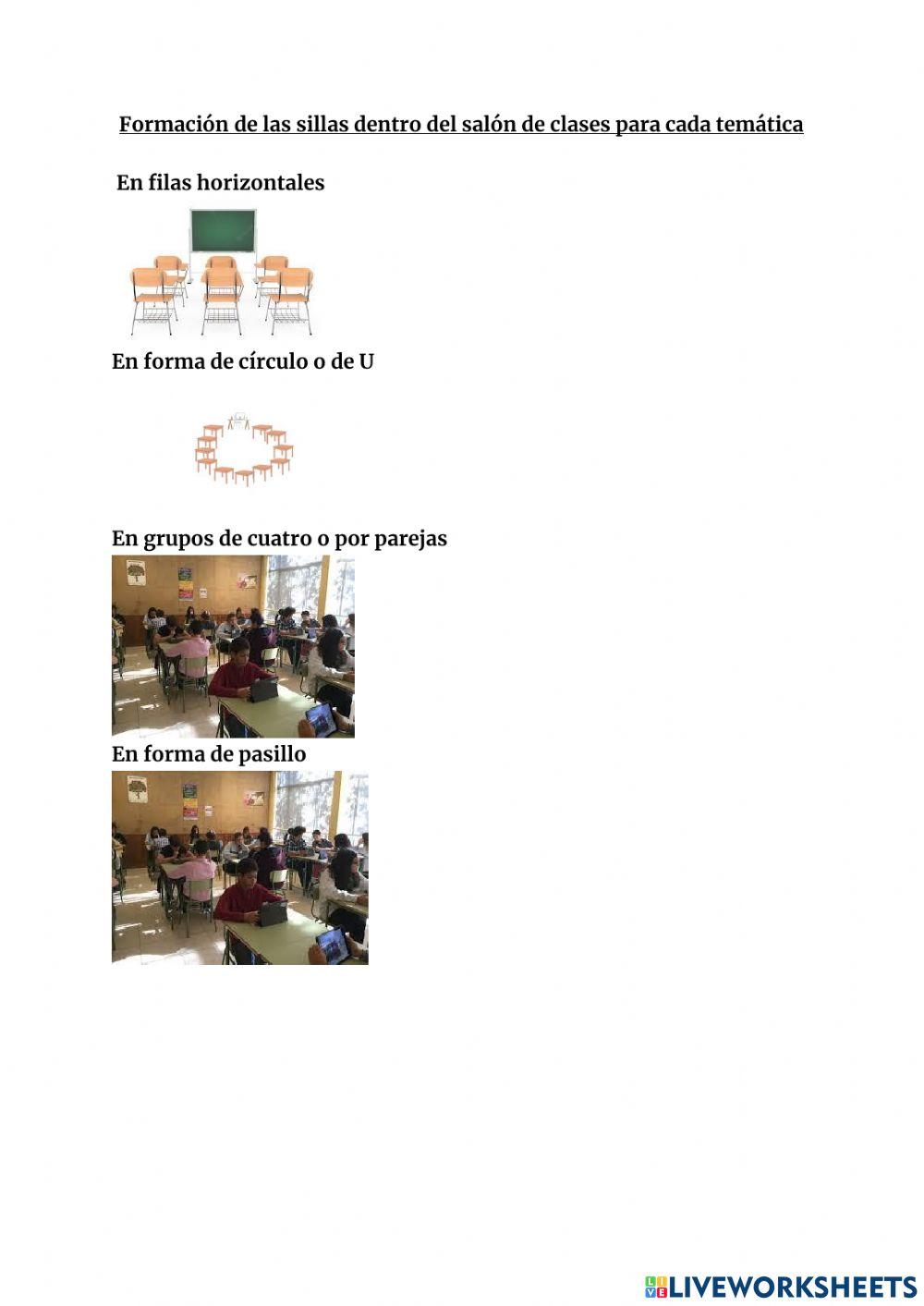 Ambientes de aprendizaje.