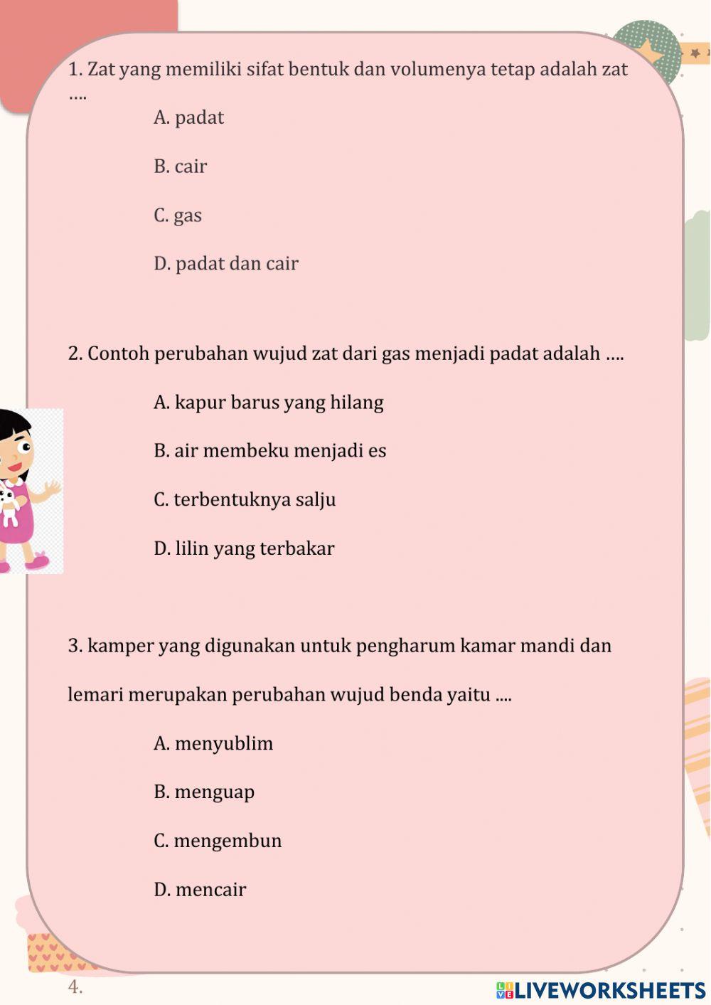 Perubahan Wujud Benda