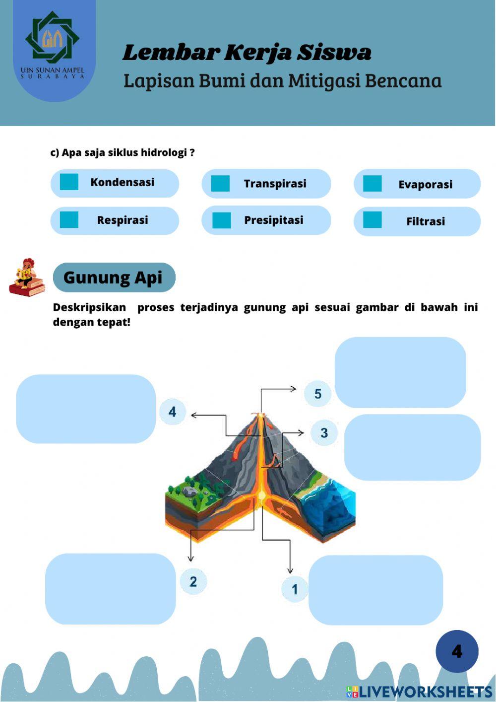 LKS Struktur Lapisan Bumi