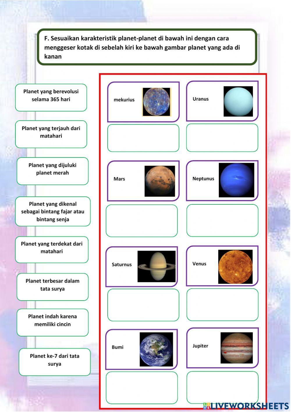 E-lkpd bumi dan tata surya