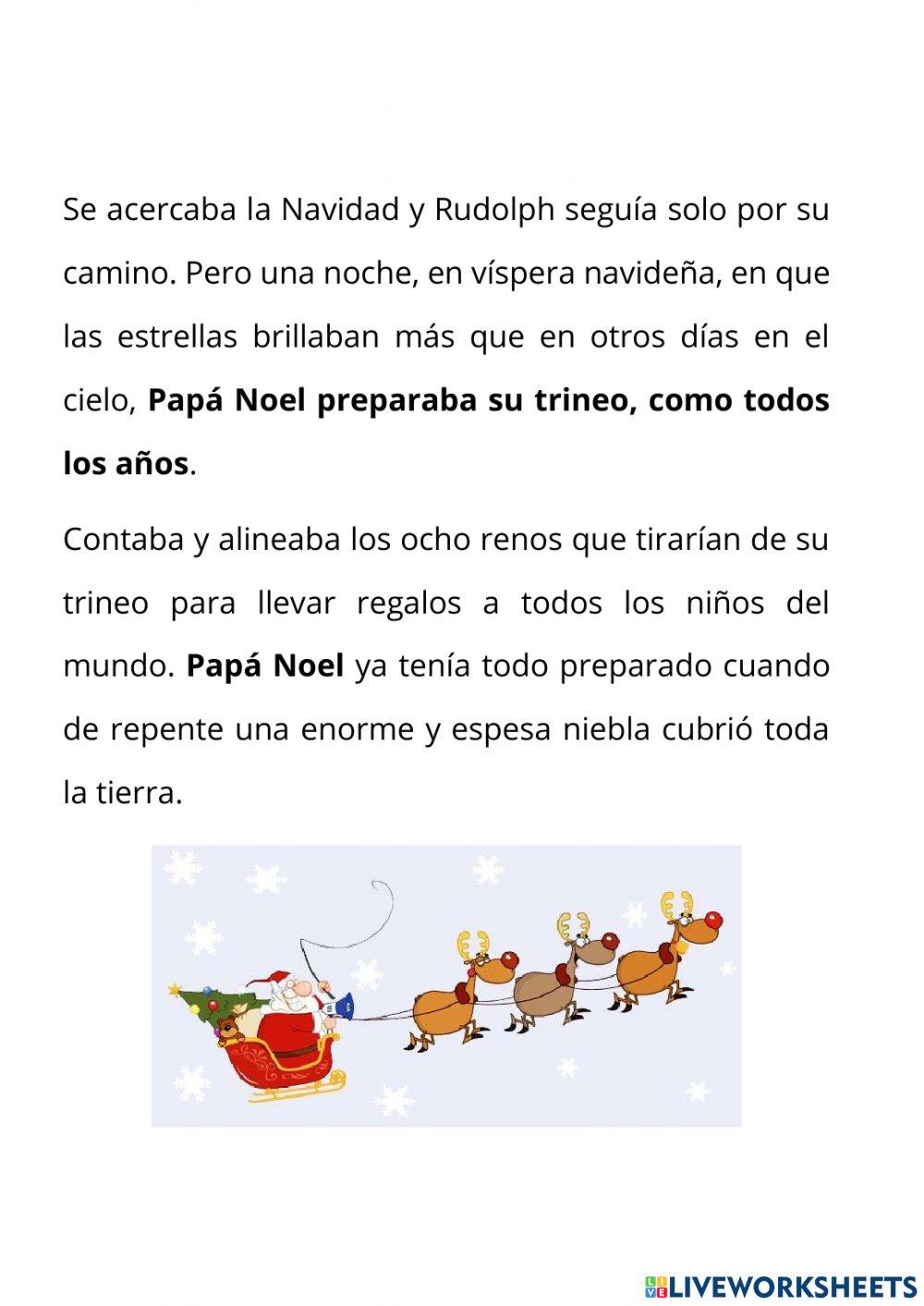 El cuento de Rudolph de Navidad
