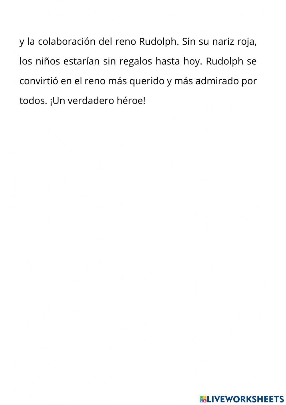 El cuento de Rudolph de Navidad