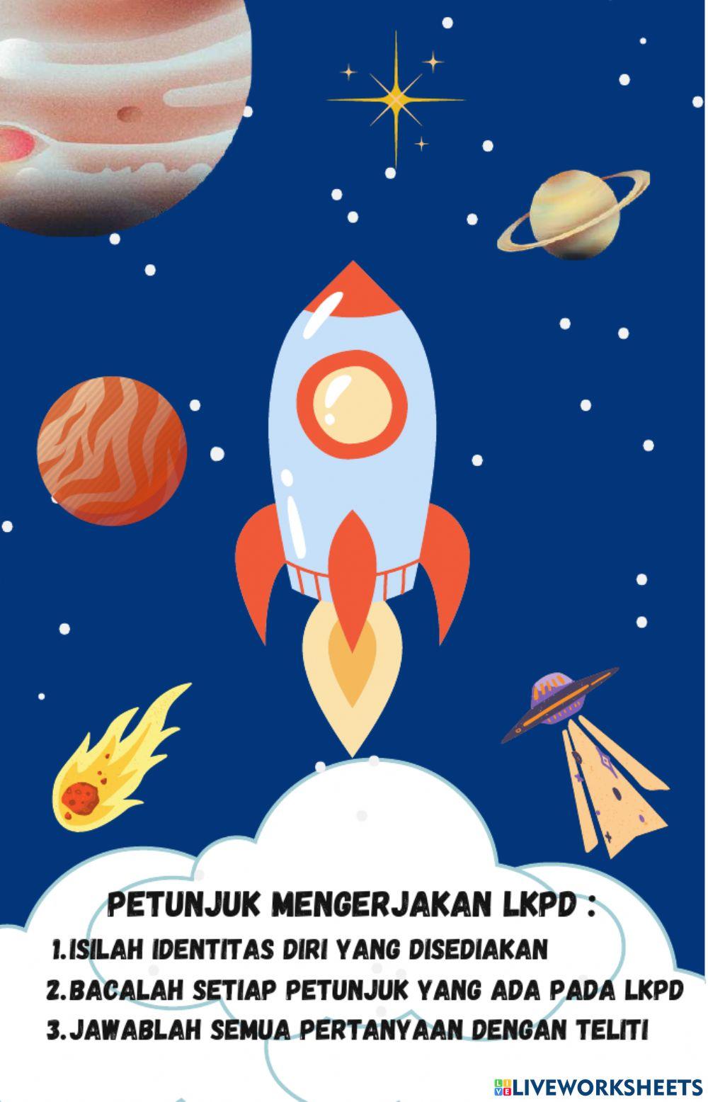 E-LKPD Sistem Tata Surya