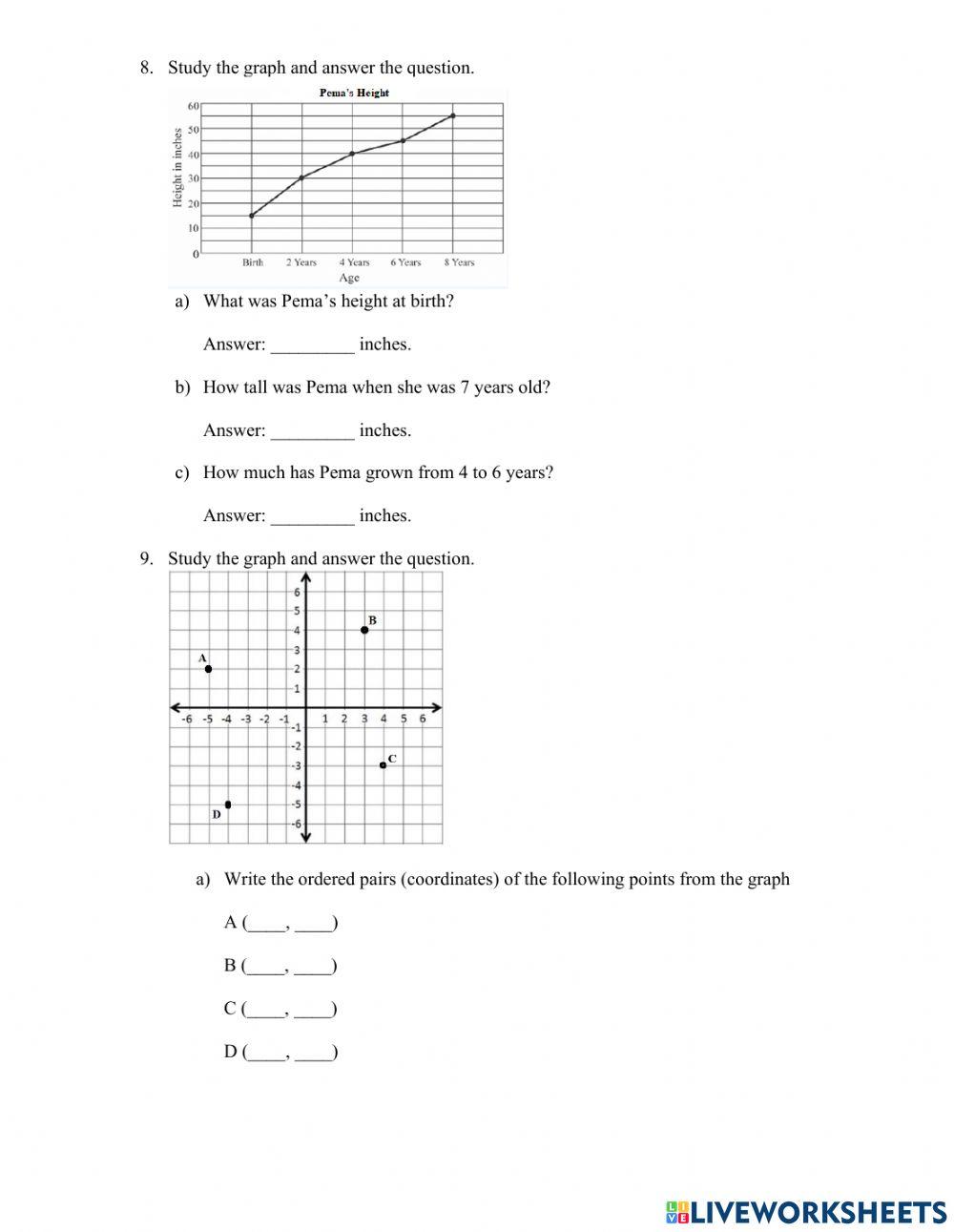 Data and probability Data and probability