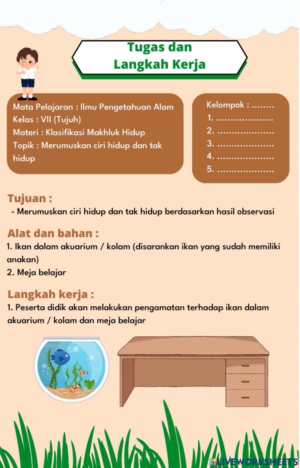 Klasifikasi Makhluk Hidup