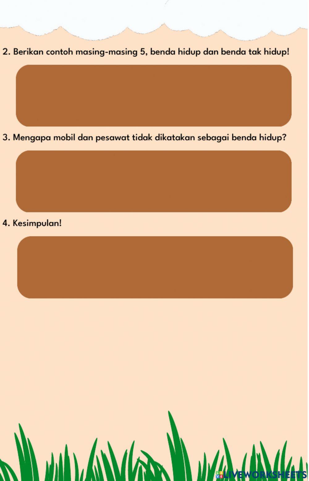 Klasifikasi Makhluk Hidup