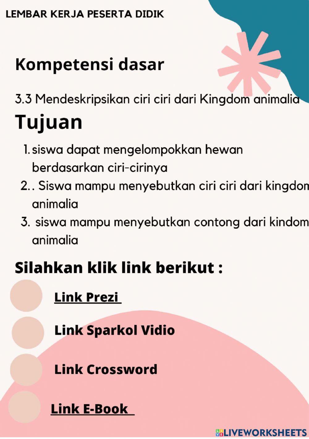 Lkpd vertebrata dan invertebrata