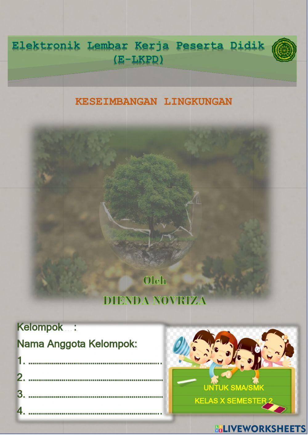 Keseimbangan Lingkungan 1