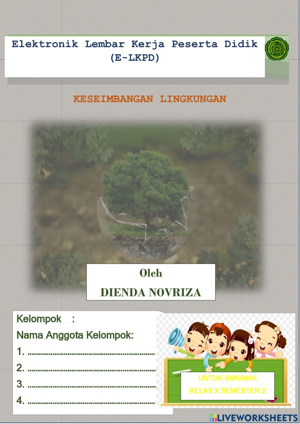 Dampak kesimbangan lingkungan