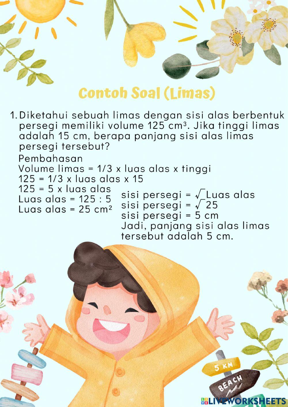 Bangun Ruang Sisi Datar VIII