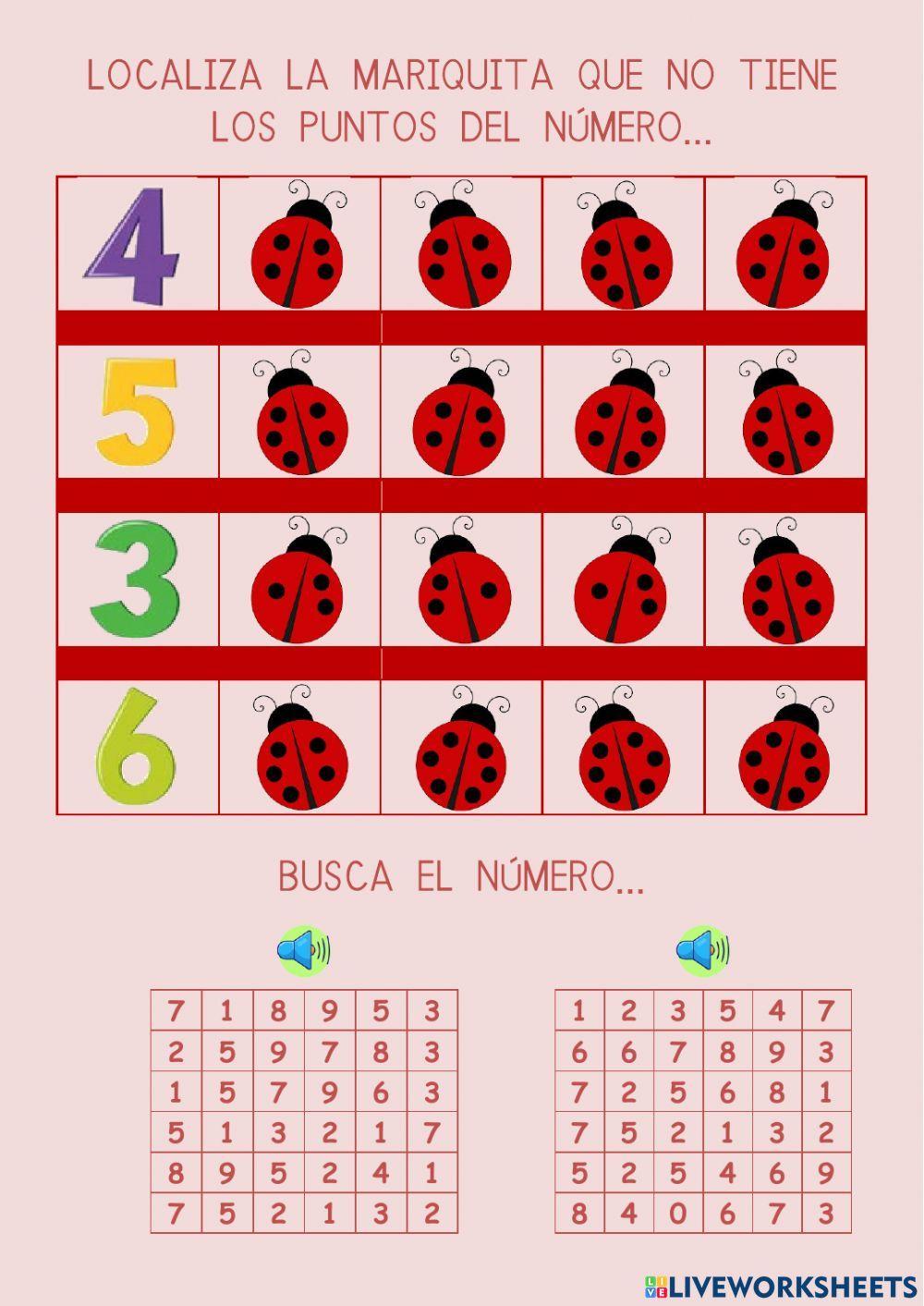 Los números hasta el 10