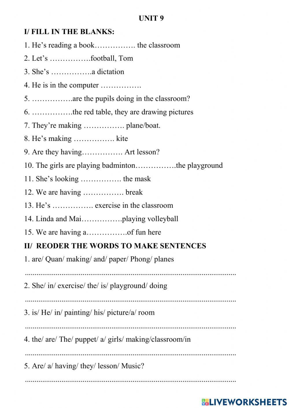 What are they doing?