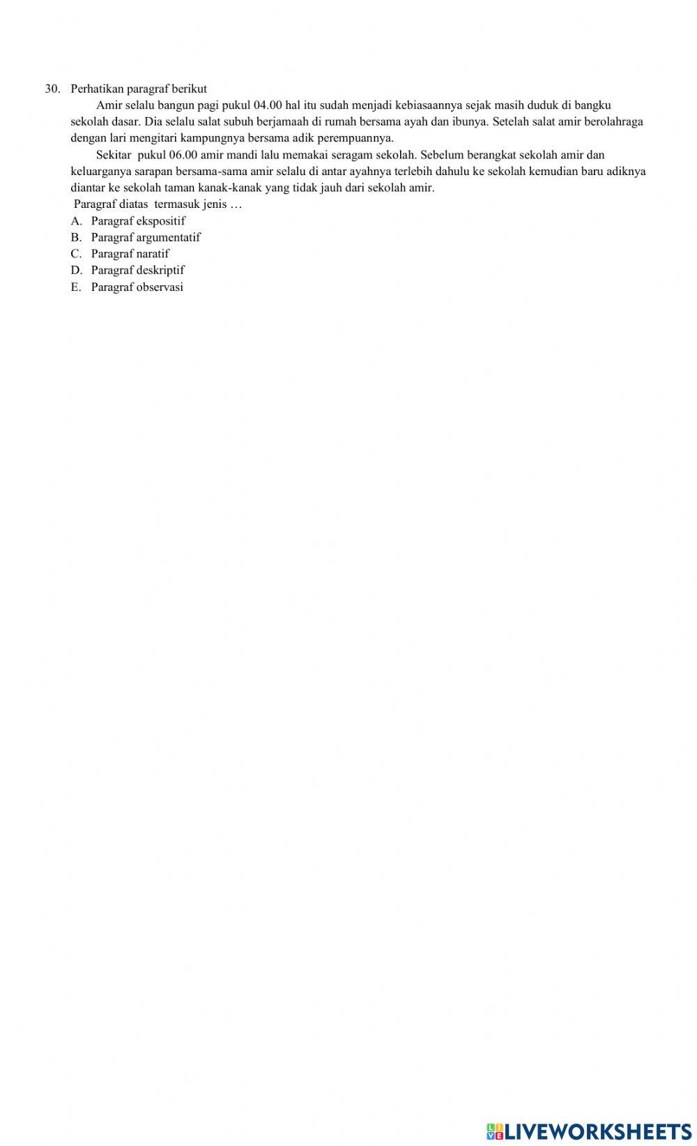 Sas bahasa indonesia