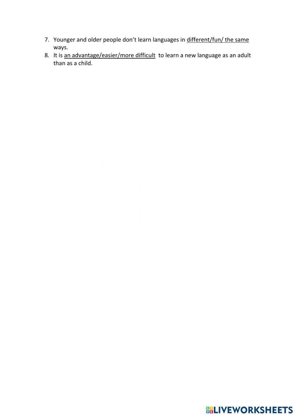 IE0, Unit 9, Reading and Writing, Exercise 5