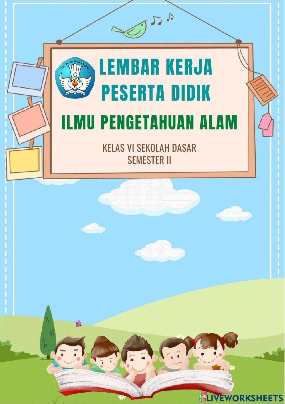 Lkpd tema bumiku kelas vi semester ii