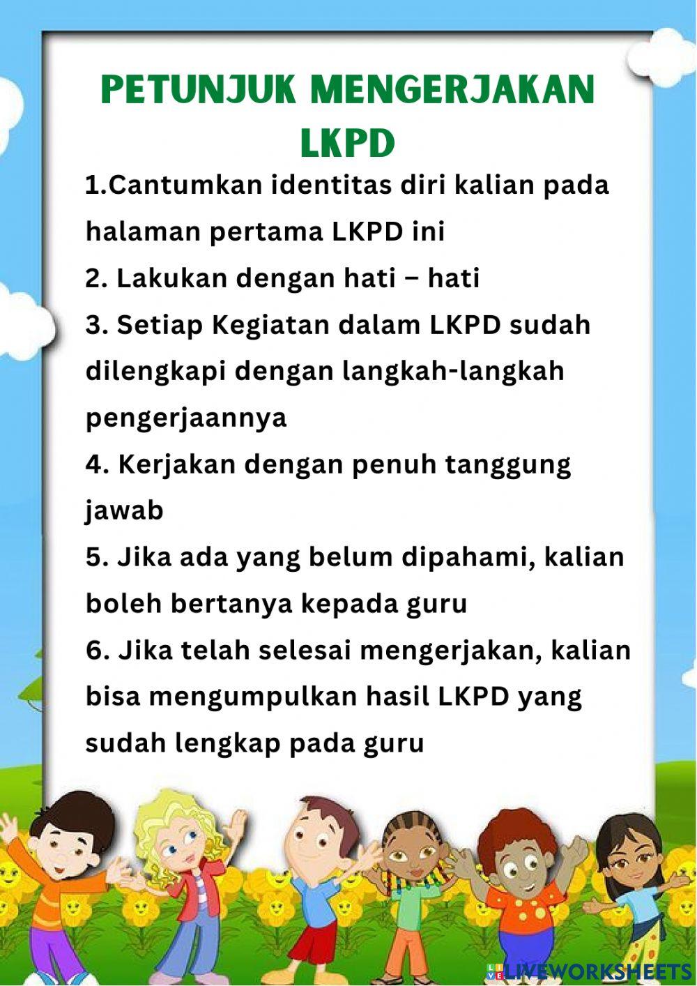 Lkpd tema bumiku kelas vi semester ii